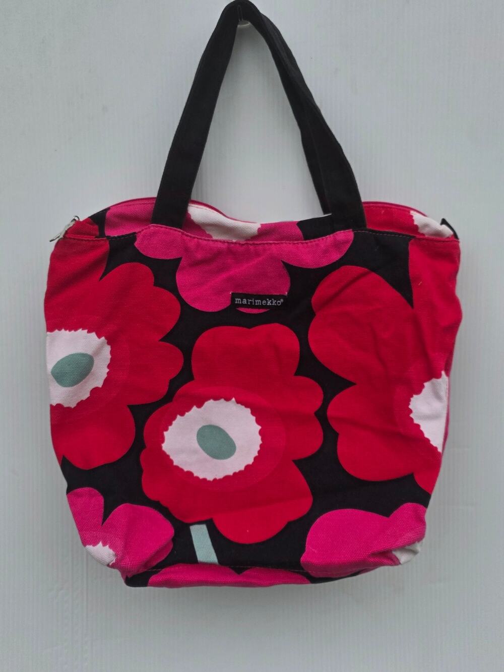 Marimekko for Avon Breast Cancer Crusade Floral Canvas Tote Bag One Size